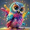 Owl Diamond Painting Kits for Adults, Owl 5D Diamond Art Kits, Full Drill DIY Crafts for Adults Diamond Dots Owl by Number Kits
